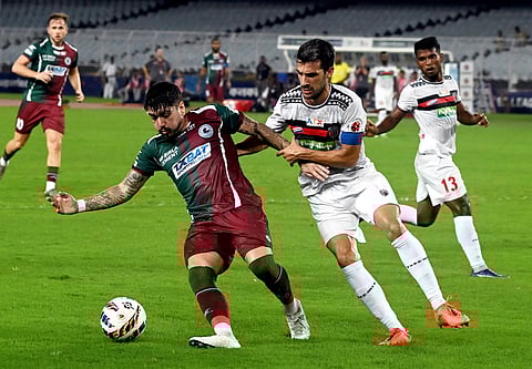 Cummings' late strike seals dramatic win for Mohun Bagan vs NEUFC in five-goal thriller