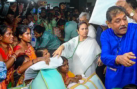 Bengal CM blames DVC for flood situation, says repeated requests to Centre for help went unanswered