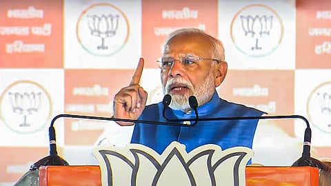 If Congress comes to power even by mistake, it will ruin Haryana with its infighting: Modi