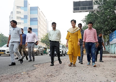 'Pothole-free Delhi': CM Atishi, ministers inspect roads