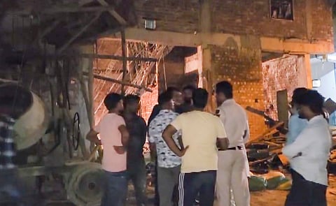 Two labourers die as roof of under-construction building collapses in Delhi's Rohini