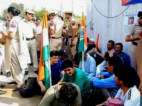 Sonam Wangchuk, supporters launch indefinite fast after police detention; Opposition slams govt