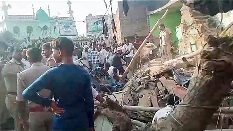 Blast at cracker unit in UP's Bareilly; 3 killed, several injured