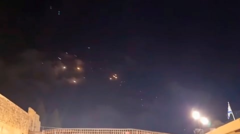 Massive crater near Mossad HQ after Iran's big missile offensive escalates tensions