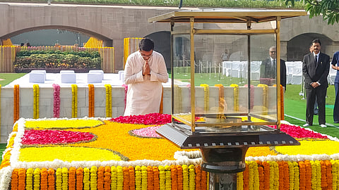 CJI Chandrachud pays tribute to Mahatma Gandhi and Lal Bahadur Shastri on their birth anniversary