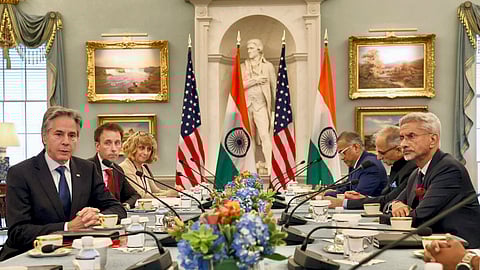 S Jaishankar meets Antony Blinken to deepen US-India ties, discuss global challenges