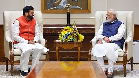 Nayab Singh Saini meets PM Modi ahead of expected swearing-in after BJP's historic win in Haryana