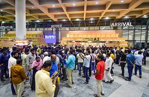 BCAS bans visitors' entry at airport terminal buildings; enhances security