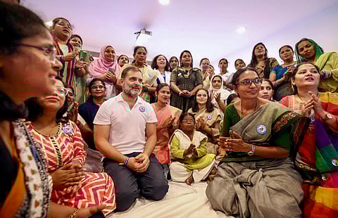 Women shouldn't accept token positions but fight for rights they deserve: Rahul