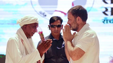 Rahul accuses BJP of controlling EC, CBI, ED, claims Constitution 'under attack'