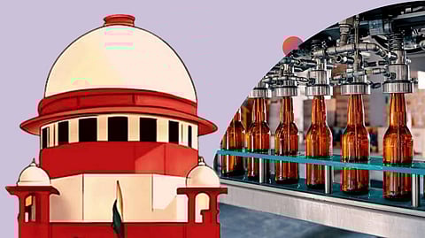 Power over production of industrial alcohol can't be taken away from states, says SC
