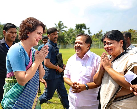 Priyanka begins Wayanad campaign; accuses BJP of subverting constitutional values