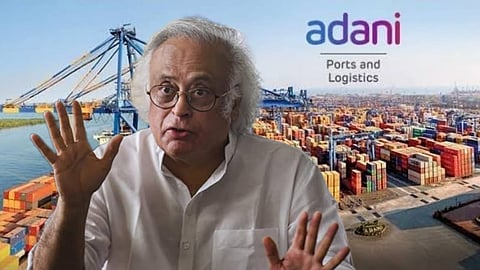 Cong demands probe into Adani Ports concession extension, calls FIR against journalist as diversion