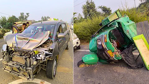 6 dead, 5 injured in devastating tempo-truck collision in UP's Budaun