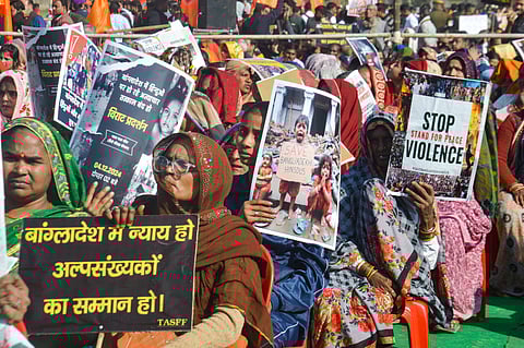 Widespread allegations of systematic persecution of religious minorities — mostly Hindus — has pushed Bangladesh into a crisis situation which demands strong political leadership