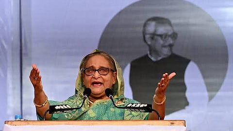 Bangladesh EC bars deposed PM Hasina from voting