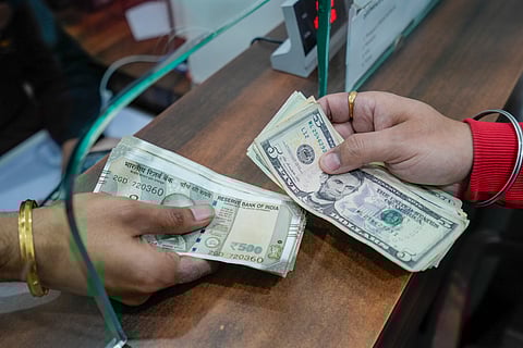 Rupee settles 5 paise down at new record low of 92.30 against US dollar