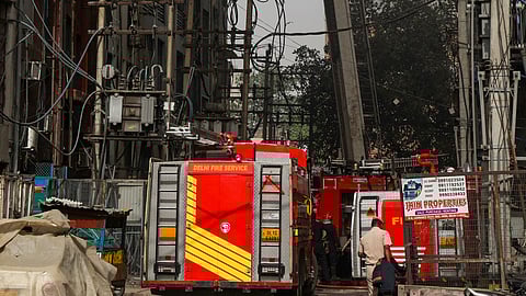 Fire breaks out at factory in Delhi's Keshav Puram area