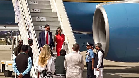 US VP JD Vance, wife Usha, arrive in India for first official visit; will meet PM Modi today