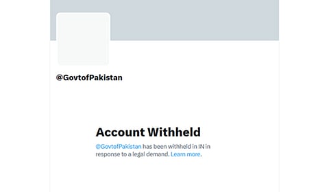 Pakistan government's X handle withheld in India following Pahalgam terror attack