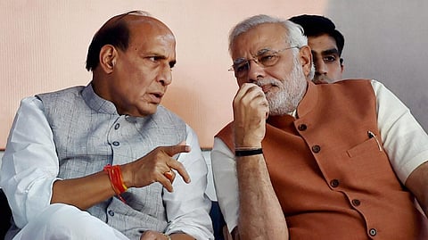 Defence Minister Rajnath Singh meets PM Modi to discuss security preparedness