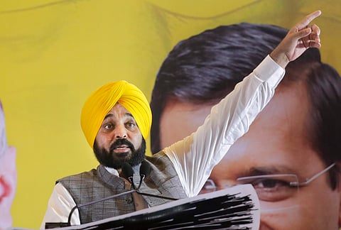 Water row: Punjab CM Mann slams Haryana CM Saini over his 'misleading' claim