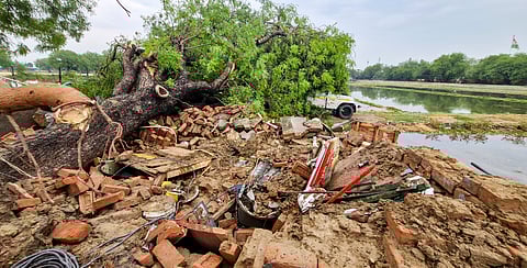Delhi rains: Najafgarh house collapse kills woman, three kids, villagers mourn