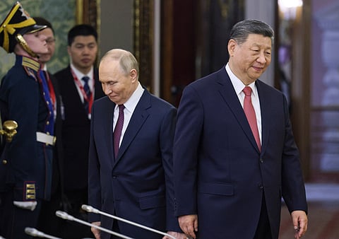 Chinese President Xi Jinping arrives in Moscow on a 4-day visit, to attend V-Day celebrations