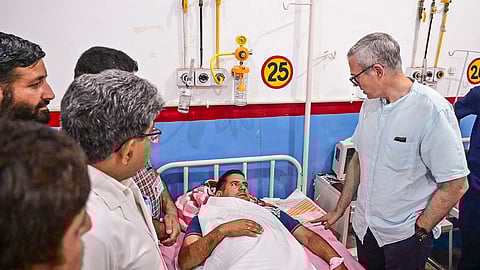 CM Omar Abdullah, LG Manoj Sinha visit families of victims in Poonch after India-Pak understanding