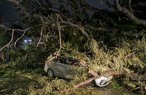 Massive storm hits Delhi, scuppers city transport, air traffic; power cuts across several parts
