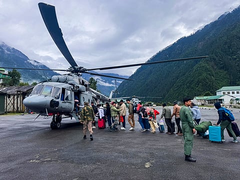 76 army personnel airlifted from landslide-hit Chaten in north Sikkim to complete evacuation