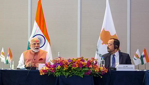 PM Modi terms Cyprus a "reliable partner"; calls for strengthening bilateral cooperation