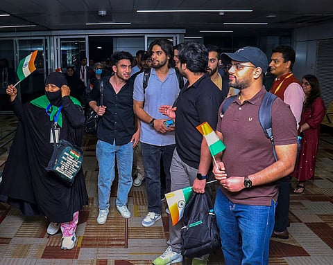 256 more Indian students evacuated from Iran, land safely in Delhi under Operation Sindhu