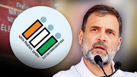 All polls held as per law: EC tells Rahul on Maharashtra poll rigging allegations