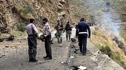 13 security personnel killed, 24 injured in a suicide attack in Pakistan's Khyber Pakhtunkhwa