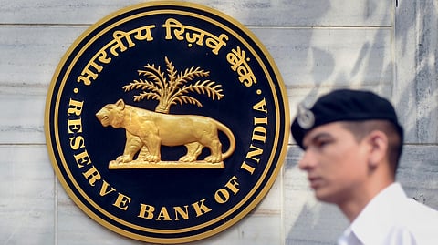 Reserve Bank of India (RBI) at RBI head office in Mumbai