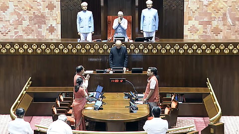 Home Ministry notifies resignation of VP Dhankhar: Rajya Sabha informed