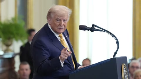 Trump rehashes years-old grievances on Russia investigation after new intelligence report