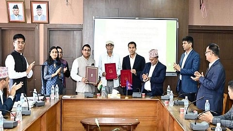 India, Nepal sign MoUs for five high-impact development projects in education, health sectors