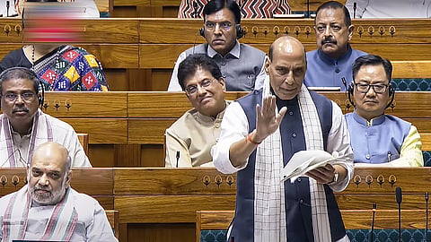 There cannot be dialogue with nation with religious fanaticism, hatred against India: Rajnath Singh