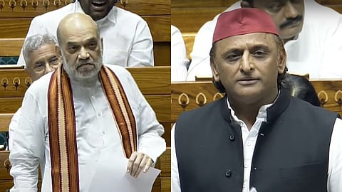 Amit Shah, Akhilesh Yadav exchange barbs in Lok Sabha during debate on 'Op Sindoor'