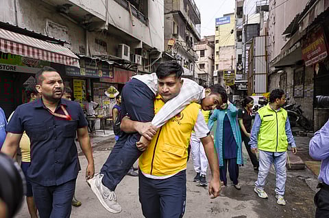 Disaster management drill checks Delhi's preparedness for earthquake, industrial accidents