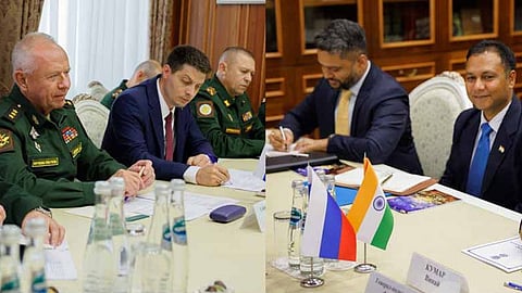 India and Russia discuss ways to further intensify defence partnership