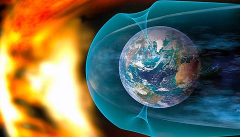 Predicted geomagnetic disturbance has begun on Earth