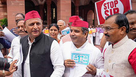 EC 'deleting' names of backward community voters: Akhilesh Yadav