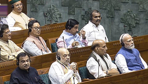 RS adopts motion to send bills on removal of PM, CMs to Joint Committee amid Opposition sloganeering