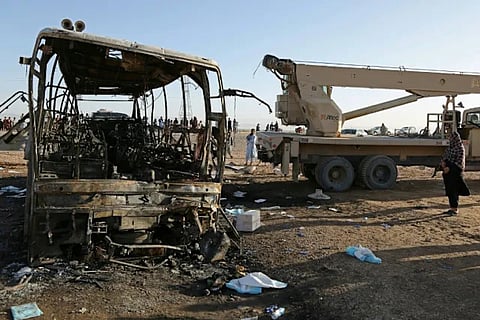 76 killed in a major highway crash in Afghanistan, 17 children among the victims