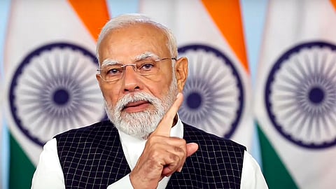 'Deep space exploration next, prepare for it,' PM Modi to scientists on National Space Day