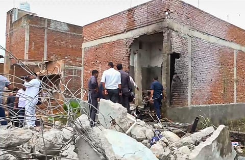 Blast in firecracker factory in Lucknow, two killed