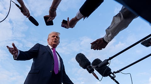Days after Charlie Kirk's murder, Trump says he'll designate antifa as a terrorist group